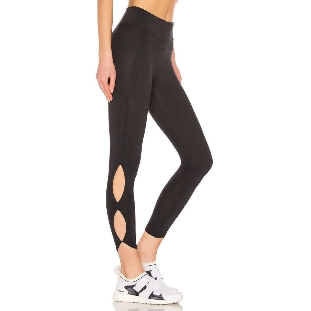 Free‎ People Movement Size XS  Black High Rise Infinity Yoga Leggings